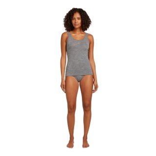 Icebreaker Bielizna Tank Top Siren - Wełna merino - szary Damski