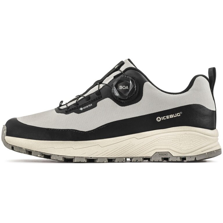 Buty do biegania Icebug Trail Haze M z systemem sznurowania BOA RB9X GTX (wodoodporne) clay/jasnoszary męskie