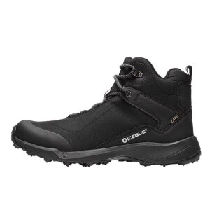 Buty zimowe Icebug Pace3 BUGrip GTX (wodoodporne, z kolcami, szeroki kształt) czarne damskie