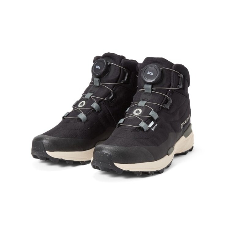 Buty trekkingowe Icebug Rover 2 Mid RB9X GTX (wodoodporne, system dopasowania BOA®) 2026 czarne męskie