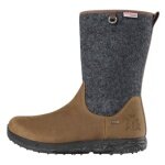 Icebug zimowe buty Grove ReWool BUGrip (wodoodporne, z kolcami) szare/brązowe damskie