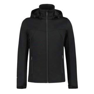 Kurtka Softshell Icepeak Biggs (wodoodporna) czarna męska