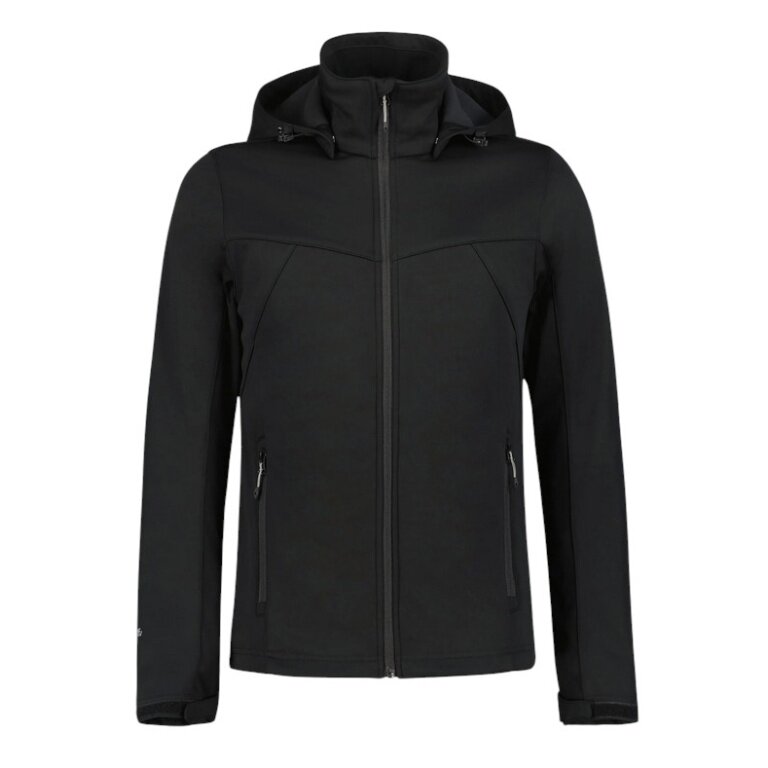 Kurtka Softshell Icepeak Biggs (wodoodporna) czarna męska