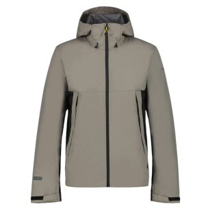 Kurtka Softshell Icepeak Buckley (wodoodporna, 4-kierunkowy stretch) granitowa szara męska