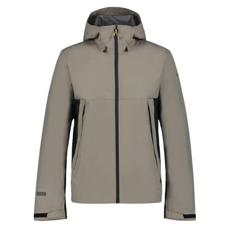 Kurtka Softshell Icepeak Buckley (wodoodporna, 4-kierunkowy stretch) granitowa szara męska