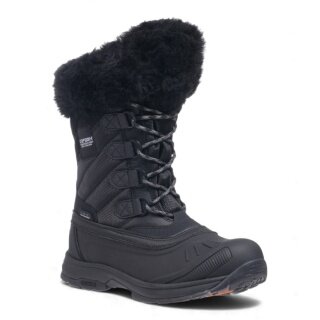 Icepeak zimowe buty Ansina MS (ciepło wyściełane, wodoodporne) czarne damskie