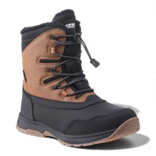 Icepeak zimowe buty Almont MR (ciepło wyściełane, wodoodporne) brązowo/czarne męskie