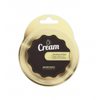 IsoSpeed Sznur tenisowy IsoSpeed Sznur tenisowy Cream (Trwałość+Kontrola) 12m Zestaw