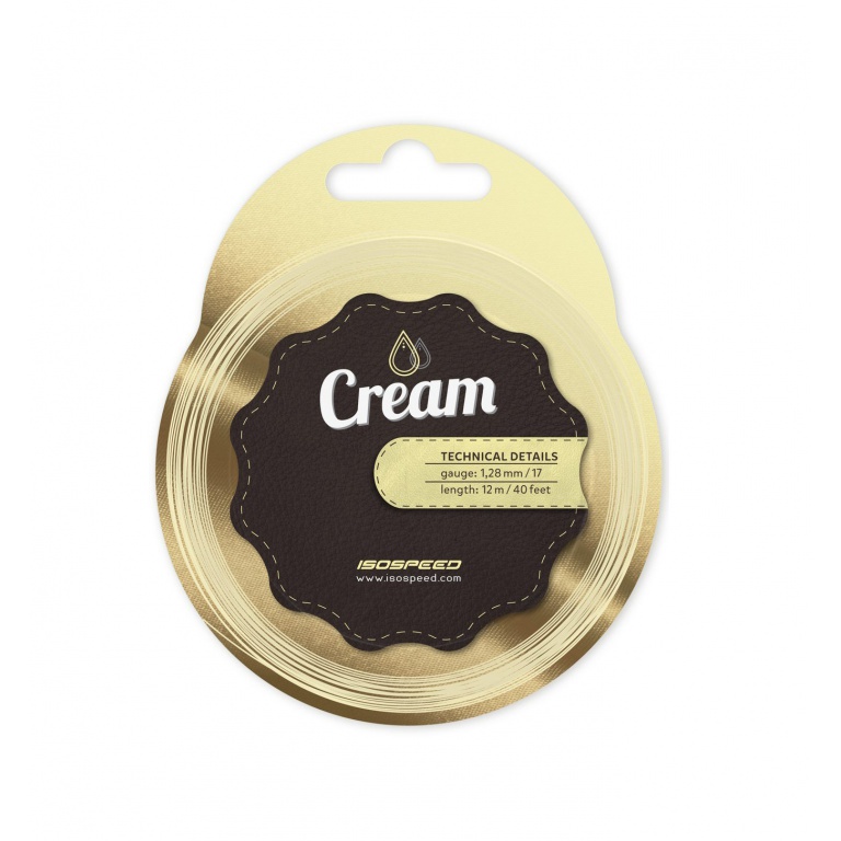 IsoSpeed Sznur tenisowy IsoSpeed Sznur tenisowy Cream (Trwałość+Kontrola) 12m Zestaw