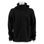 Jack Wolfskin Kurtka przeciwdeszczowa Stormy Point 2-warstwowa (kurtka ochronna, wodoodporna, wiatroszczelna, oddychająca) czarna męska