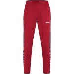 JAKO Spodnie sportowe Power (Stretch-Micro-Twill) długie czerwono/białe damskie