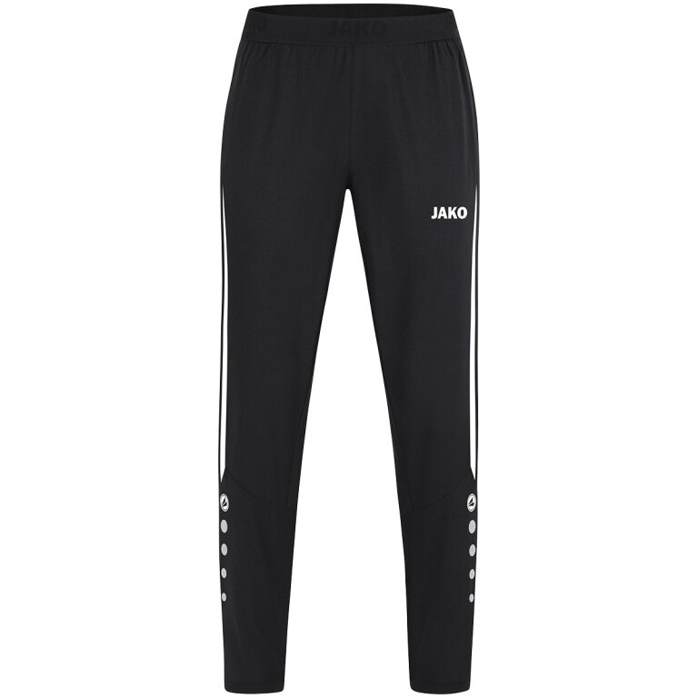 JAKO Spodnie sportowe Power (Stretch-Micro-Twill) długie czarne/białe damskie