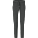 JAKO Spodnie dresowe Pro Casual (elastyczny materiał, kieszeń boczna z zamkiem błyskawicznym) długie szare damskie