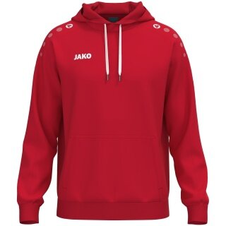 JAKO Bluza z kapturem One Sweat (mieszanka bawełny) czerwona męska