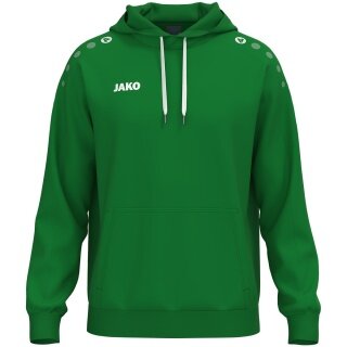 JAKO Bluza z kapturem One Sweat (mieszanka bawełny) zielona męska