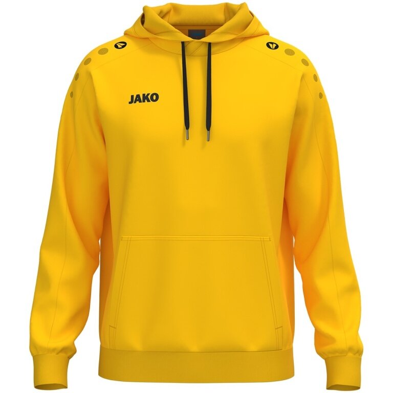 JAKO Bluza z kapturem One Sweat (mieszanka bawełny) żółta męska