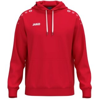 JAKO Bluza z kapturem One Sweat (mieszanka bawełny) czerwona dziecięca