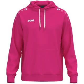 JAKO Bluza z kapturem One Sweat (mieszanka bawełny) różowa dziecięca