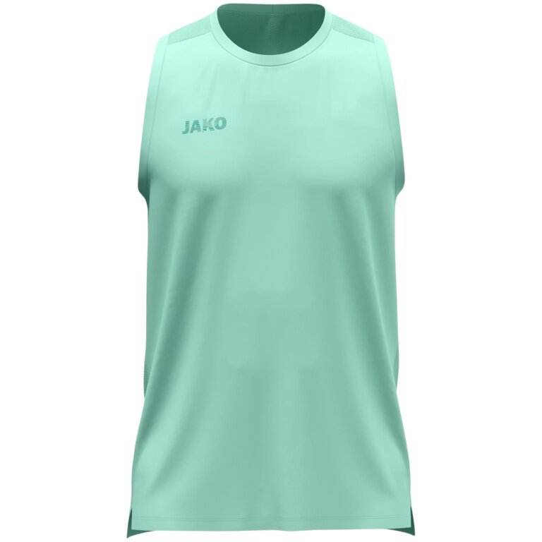 JAKO Tank Top do biegania Light Flow (bez rękawów) miętowy męski