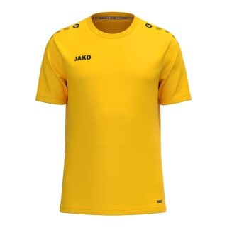 JAKO Koszulka sportowa One (100% rec. poliester, oddychająca) żółta damska