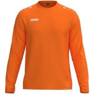 JAKO Sportowa koszulka z długim rękawem Sweat One (fleece poliestrowy) pomarańczowa dziecięca