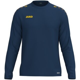 JAKO Sportowa koszulka z długim rękawem Sweat One (fleece poliestrowy) granatowa dziecięca