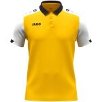 JAKO Sport-Polo Dynamic (poliestr mini-piquet) żółty/biały/czarny dziecięce