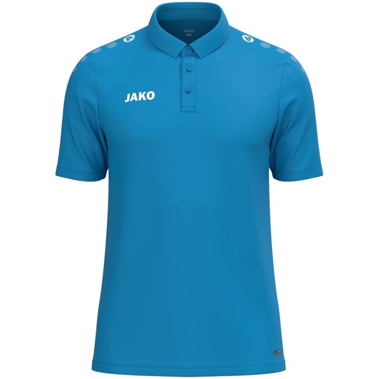 JAKO Sport-Polo One (poliester mini-piquet) niebieskie męskie