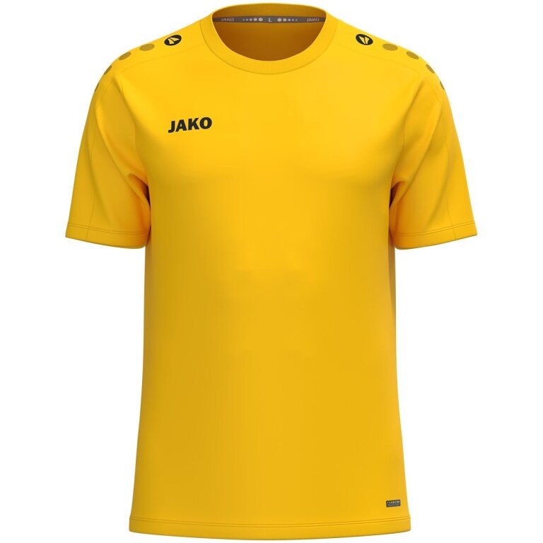 JAKO Sportowa koszulka One (Poliester-Eyelet) żółta męska