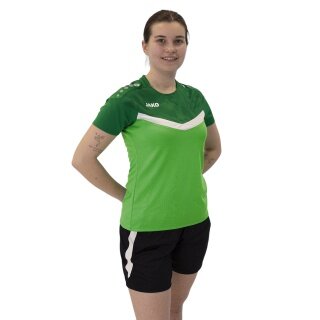 JAKO Koszulka sportowa Iconic (Mikrosiateczka poliestrowa) zielona/ciemnozielona damska