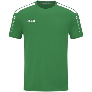 JAKO Koszulka sportowa Trikot Power (Poliester-Interlock, wytrzymały) zielony Dzieci