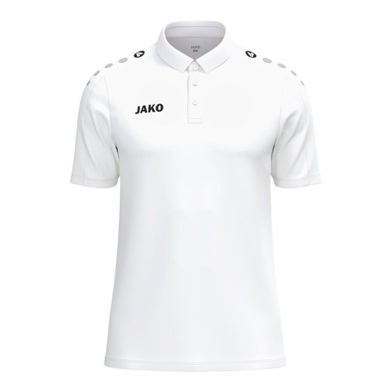 JAKO Sport-Polo One Cotton (mieszanka bawełny) białe męskie