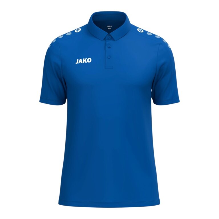 JAKO Sport-Polo One Cotton (mieszanka bawełny) niebieski krótkie rękawy męskie