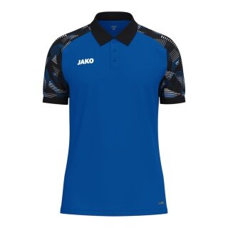 JAKO Sport-Polo Sonic (lekki, oddychający) niebiesko-czarny dla mężczyzn