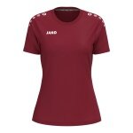 JAKO Sportowa koszulka T-Shirt One Cotton (mieszanka bawełny) bordowa dla kobiet
