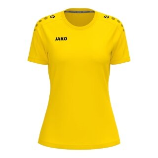 JAKO Sportowa koszulka One Cotton (mieszanka bawełny) żółta damska