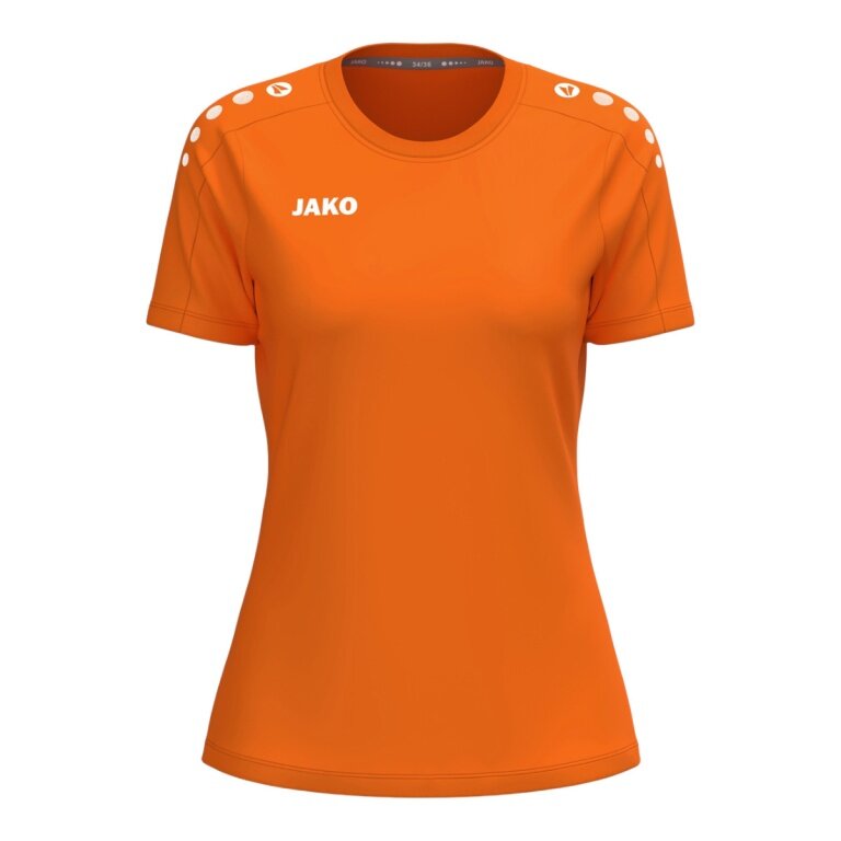 JAKO Sportowa koszulka T-Shirt One Cotton (mieszanka bawełny) pomarańczowa damska