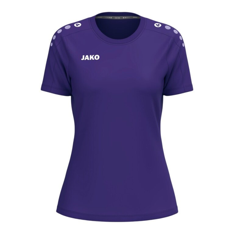 JAKO Sportowa koszulka T-Shirt One Cotton (mieszanka bawełny) fioletowa damska