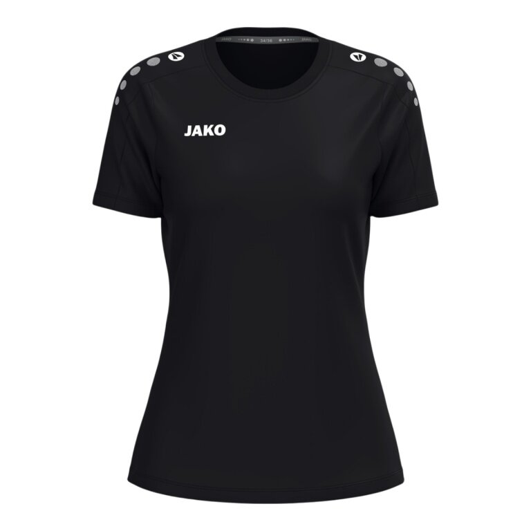 JAKO Sportowa koszulka T-Shirt One Cotton (mieszanka bawełny) czarna damska