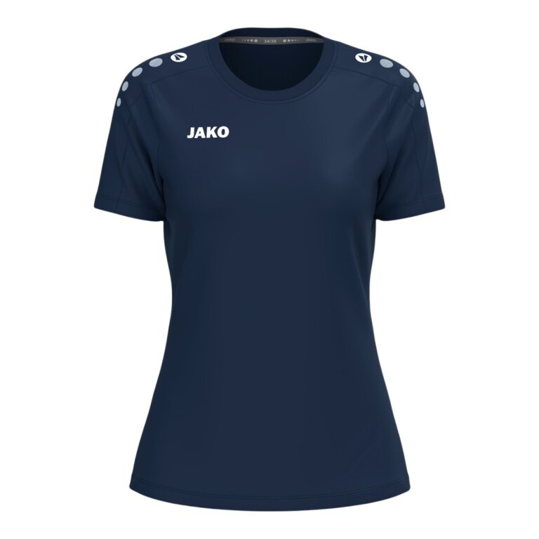 JAKO Sportowa koszulka T-shirt One Cotton (mieszanka bawełny) granatowa damska