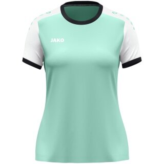 JAKO Sport-Shirt Dynamic Trikot (mikrofibra poliestrowa) miętowy/biały damski
