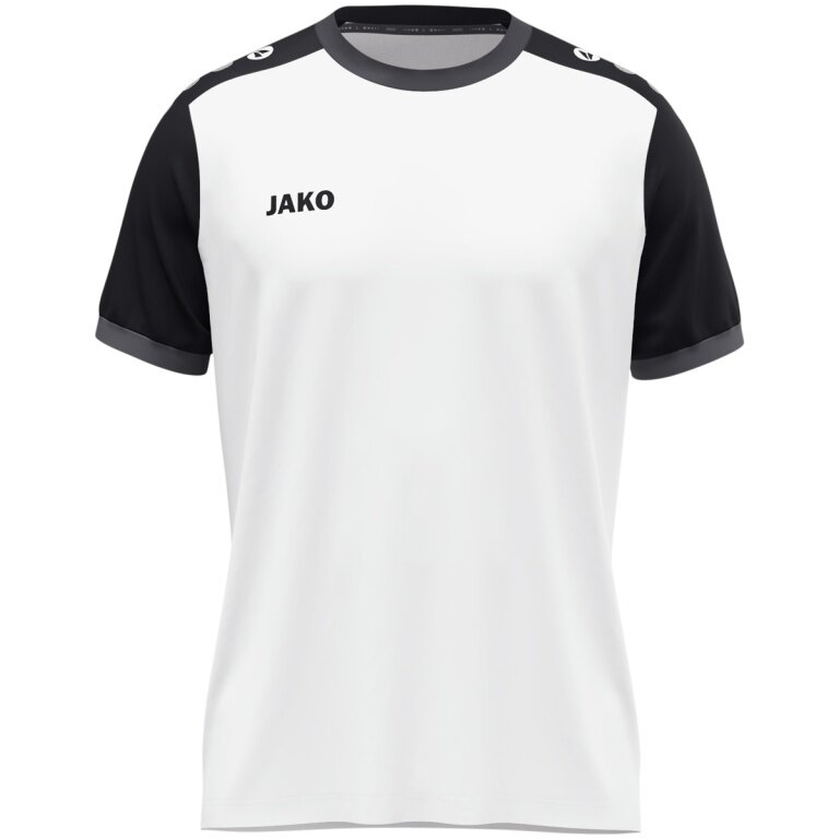 JAKO Sportowa koszulka Dynamic Trikot (mikrowłókno poliestrowe) biała/czarna dziecięca