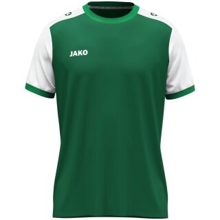 JAKO Sportowa koszulka Dynamic Trikot (mikrosiateczka poliesterowa) zielona/biała dziecięca