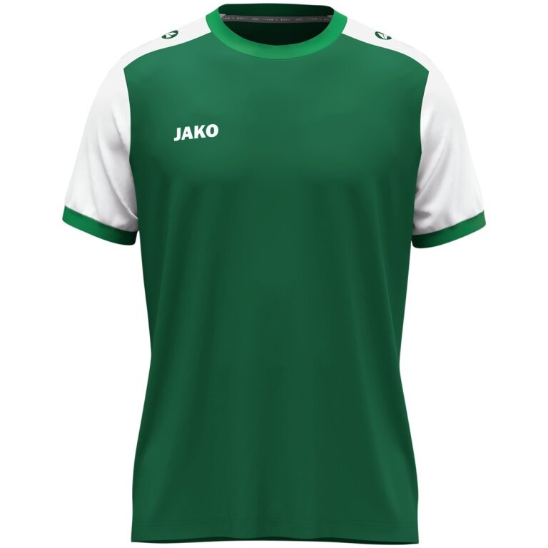 JAKO Sportowa koszulka Dynamic Trikot (mikrosiateczka poliesterowa) zielona/biała dziecięca