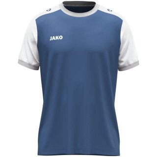 JAKO Sportowa koszulka Dynamic Trikot (mikrowłókno poliestrowe) granatowa/biała dziecięca