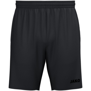 JAKO Spodenki sportowe Webshort One (kieszenie boczne z zamkiem błyskawicznym) krótkie czarne/czarne dla dzieci
