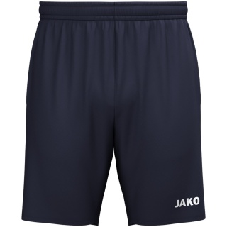 JAKO Spodenki sportowe Webshort One (kieszenie boczne z zamkiem błyskawicznym) krótkie granatowe dziecięce