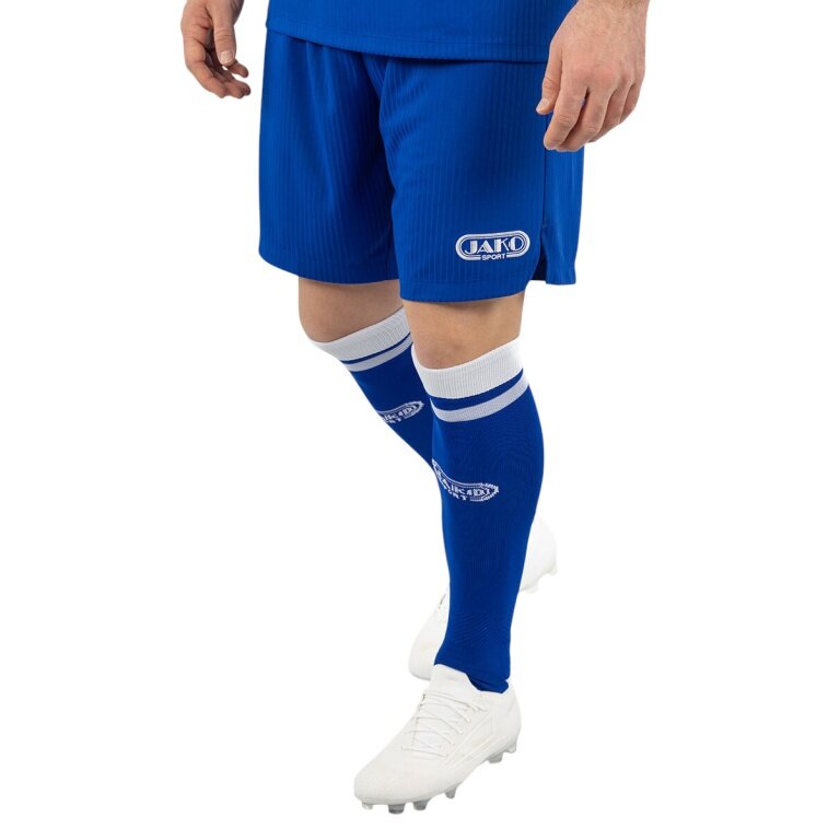JAKO Spodenki sportowe Retro (przyjemne uczucie noszenia) krótkie królewskie niebieskie męskie