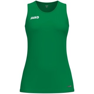 JAKO Top bez rękawów One (lekki, oddychający) zielony damski