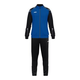 JAKO dres treningowy (dres poliestrowy) Sonic - 100% recyklingowany poliester - niebiesko-czarny dla mężczyzn